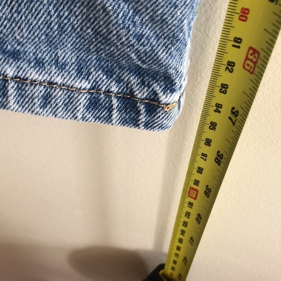 ZARA MOM Wedgie Paper bag taper size 6 12.5” Hi Rise Jeans - Picture 7 of 15